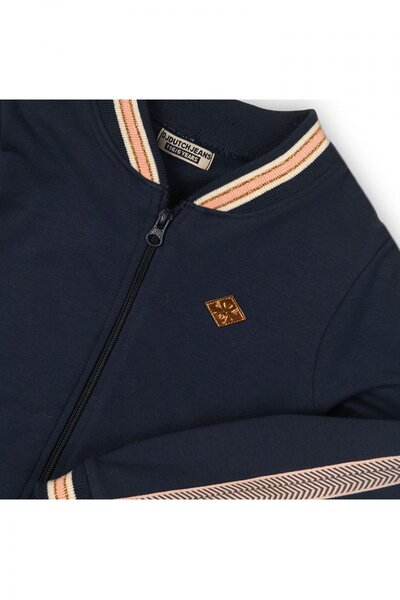 Cardigan copii fermoar French Terry DjDutchjeans 2-8 ani