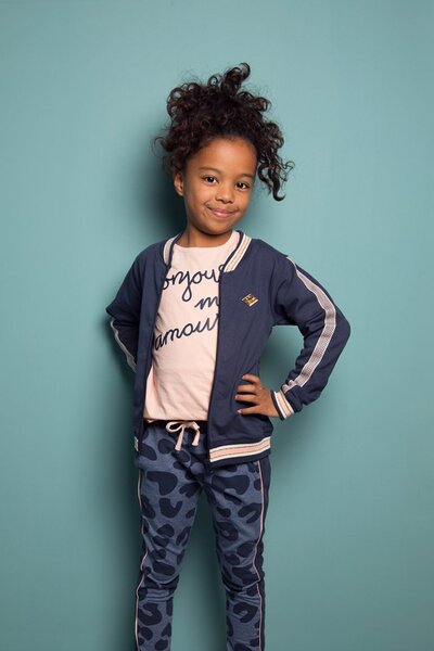 Cardigan copii fermoar French Terry DjDutchjeans 2-8 ani